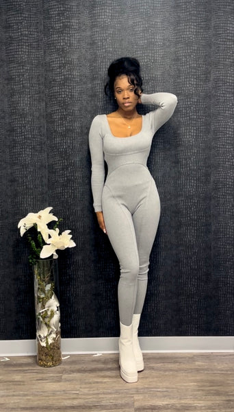 Simply Grey Jumpsuit